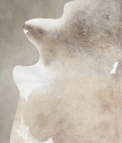 Grey with White Cowhide Rug #A24706