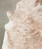 Light Brindle Cowhide Rug #A24759