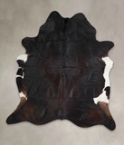 Solid Black Cowhide Rug #A24769