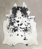Black and White Cowhide Rug #A24797