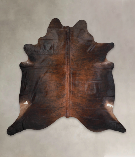 Dark Brindle Cowhide Rug #A24811