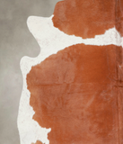 Brown and White Cowhide Rug #A24821