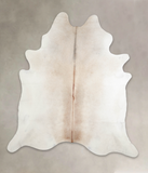 Grey with Beige Cowhide Rug #A24841