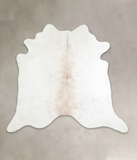 Ivory with Beige Cowhide Rug #A24842
