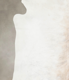 Ivory with Beige Cowhide Rug #A24842