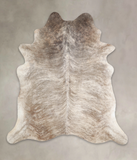 Grey Brindle Cowhide Rug #A24867