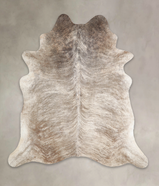 Grey Brindle Cowhide Rug #A24867