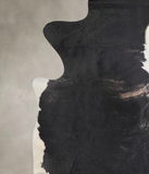 Black and White Cowhide Rug #A24872