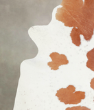Brown and White Cowhide Rug #A24911
