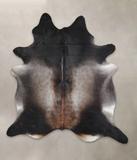 Dark Grey Cowhide Rug #A24920
