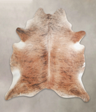 Light Brindle Cowhide Rug #A25004
