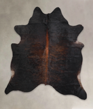 Dark Brindle Cowhide Rug #A25006