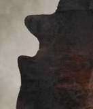 Dark Brindle Cowhide Rug #A25006