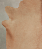 Solid Brown Cowhide Rug #A25012