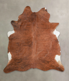 Medium Brindle Cowhide Rug #A25083