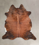 Medium Brindle Cowhide Rug #A25084