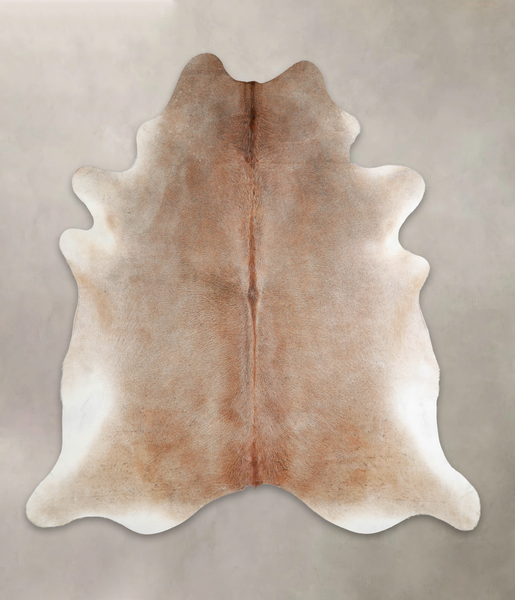 Grey with Beige Cowhide Rug #A25124