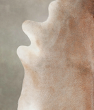 Grey with Beige Cowhide Rug #A25124