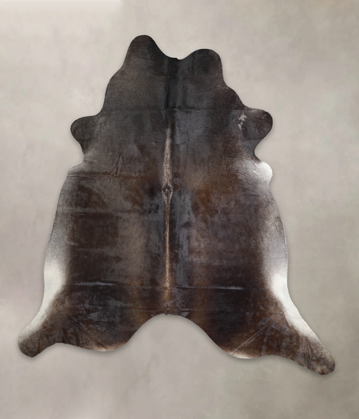 Dark Grey Cowhide Rug #A25129