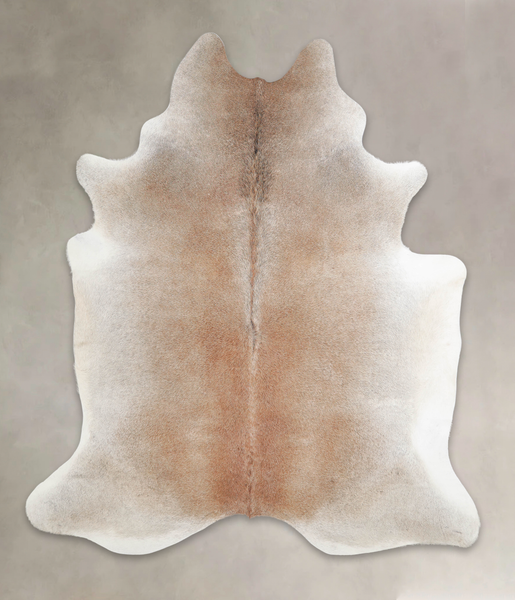Grey with Beige Cowhide Rug #A25160