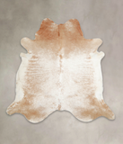 Beige and White Cowhide Rug #A25171