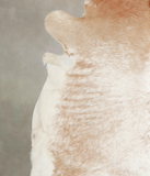Beige and White Cowhide Rug #A25171