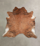 Medium Brindle Cowhide Rug #A25178