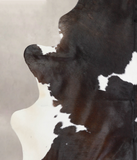 Chocolate and White Cowhide Rug #A25203