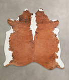 Medium Brindle Cowhide Rug #A25214