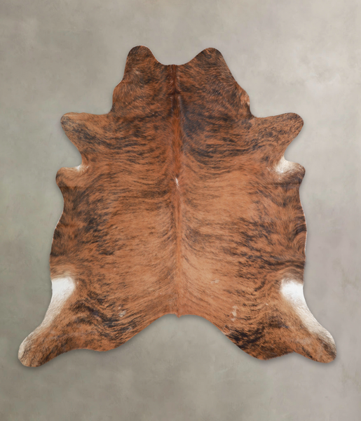 Medium Brindle Cowhide Rug #A25215