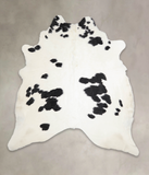 Black and White Cowhide Rug #A25246