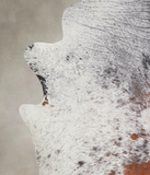 Salt and Pepper Brown Cowhide Rug #A25276