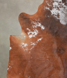 Salt and Pepper Brown Cowhide Rug #A25313