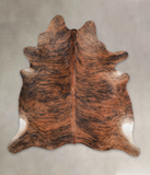 Medium Brindle Cowhide Rug #A25358