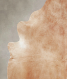 Beige Cowhide Rug #A25432