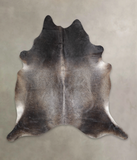 Dark Grey Cowhide Rug #A25436