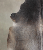 Dark Grey Cowhide Rug #A25436