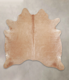 Beige Cowhide Rug #A25487