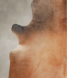 Brown with Red Cowhide Rug #A25507
