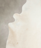 Ivory with Beige Cowhide Rug #A25558