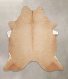 Beige Cowhide Rug #A25584
