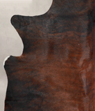 Dark Brindle Cowhide Rug #A25614