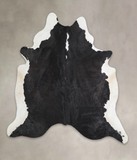 Black and White Cowhide Rug #A25664