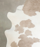 Chocolate and White Cowhide Rug #A25683