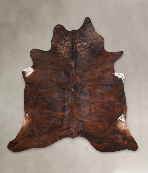Dark Brindle Cowhide Rug #A25714