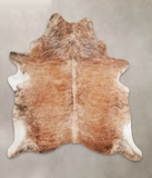 Light Brindle Cowhide Rug #A25734