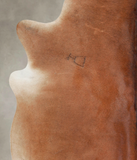 Solid Brown Cowhide Rug #A25737