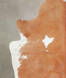 Beige and White Cowhide Rug #A25768