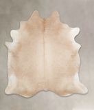 Beige Cowhide Rug #A25798