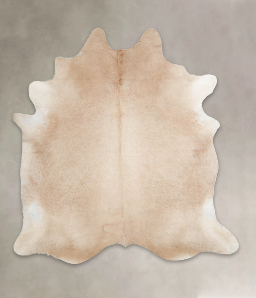 Beige Cowhide Rug #A25798